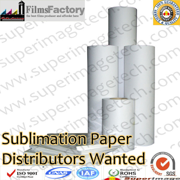Sublimation Print Paper (12"/17"/24"/30"/36"/50"/60"/64"/70"/74"/87"/100′ Roll, etc)