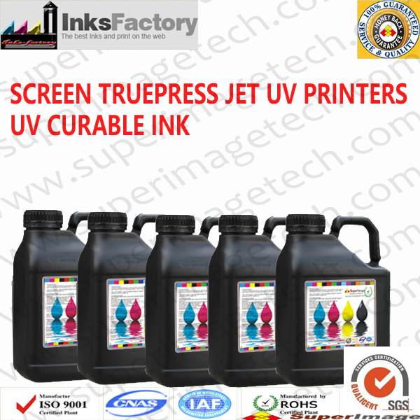 UV Curable Ink for Screen Truepress Jet2500 UV Printers