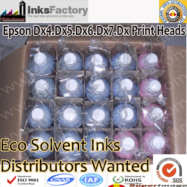 Eco Solvent Ink for Epson Dx4. Dx5. Dx6. Dx7. Dx8 Print Heads