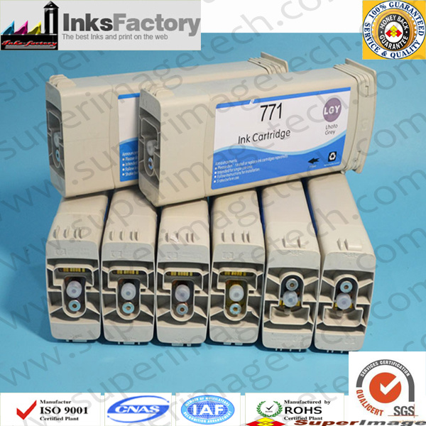 HP 771 Ink Cartridges/B6y00A/B6y01A/B6y02A/B6y03A/B6y04A/B6y05A/B6y06A